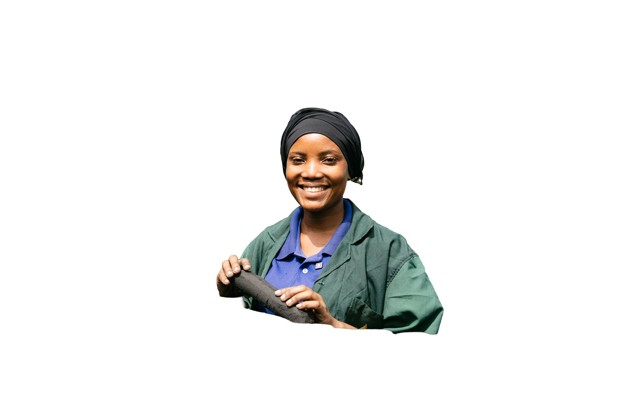 Neema Justus Basili, secretary general of the Kigilagila Rafiki Mazingira Group
